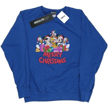 textil Mujer Sudaderas Disney Mickey Mouse And Friends Christmas Azul