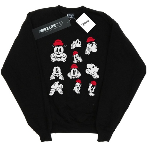 textil Niña Sudaderas Disney Minnie Mickey Photo Poses Negro