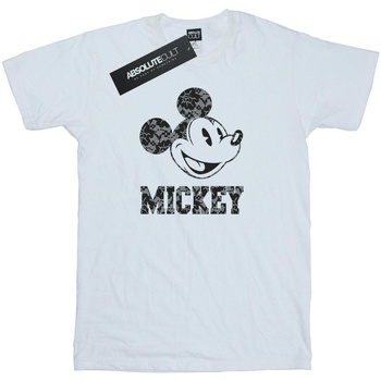 textil Niña Camisetas manga larga Disney Mickey Mouse Laces Blanco