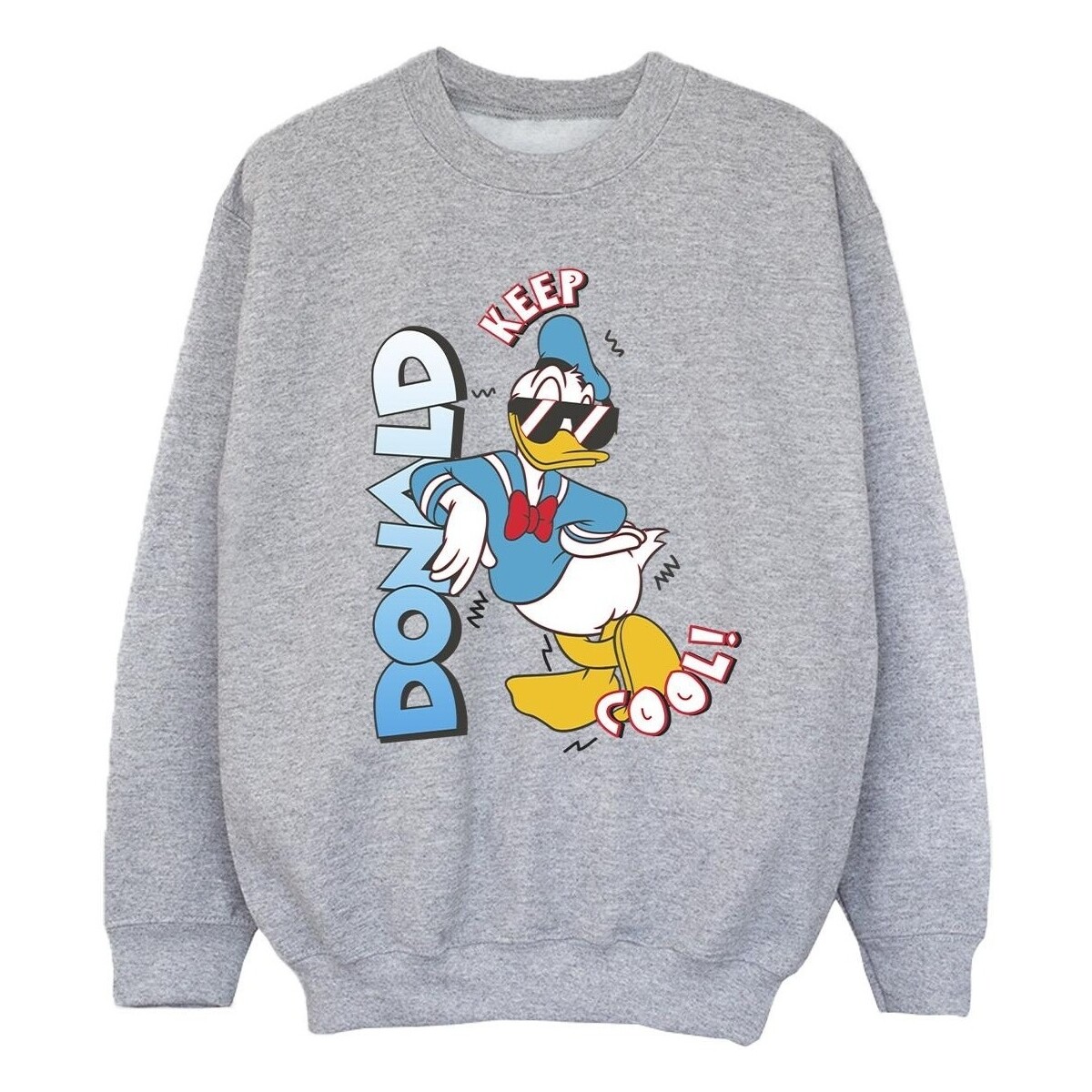 textil Niña Sudaderas Disney Donald Duck Cool Gris