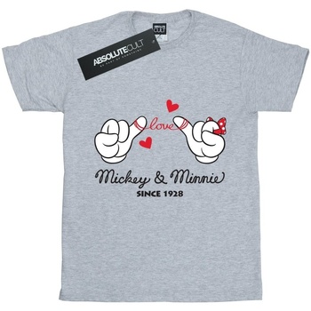 Disney Mickey Mouse Love Hands Gris