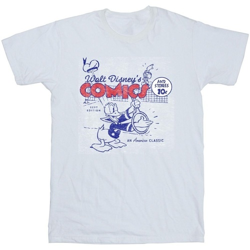 textil Niño Camisetas manga corta Disney Donald Duck Comics Blanco