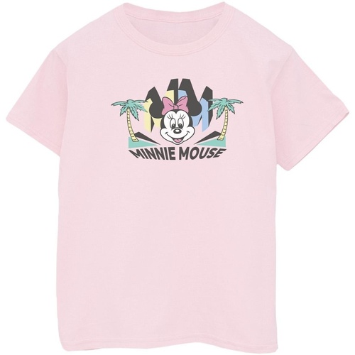 textil Niño Camisetas manga corta Disney Minnie MM Palm Rojo