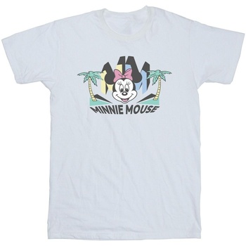 textil Niño Camisetas manga corta Disney Minnie MM Palm Blanco