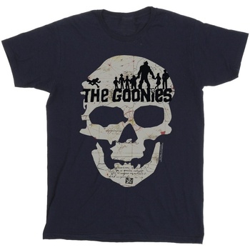 textil Hombre Camisetas manga larga Goonies Map Skull Azul