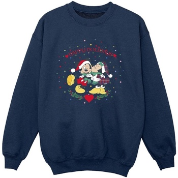 textil Niña Sudaderas Disney Mickey Mouse Mickey Minnie Christmas Azul