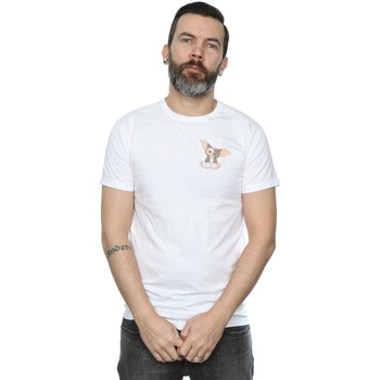 textil Hombre Camisetas manga larga Gremlins Gizmo Chest Blanco