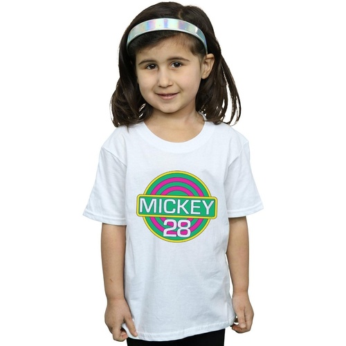 textil Niña Camisetas manga larga Disney Mickey Mouse Mickey 28 Blanco
