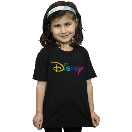 textil Niña Camisetas manga larga Disney Colour Logo Negro