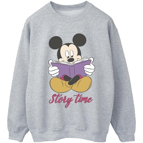 textil Mujer Sudaderas Disney Mickey Mouse Story Time Gris