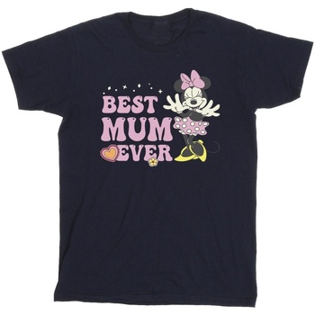 textil Niño Camisetas manga corta Disney Best Mum Ever Azul