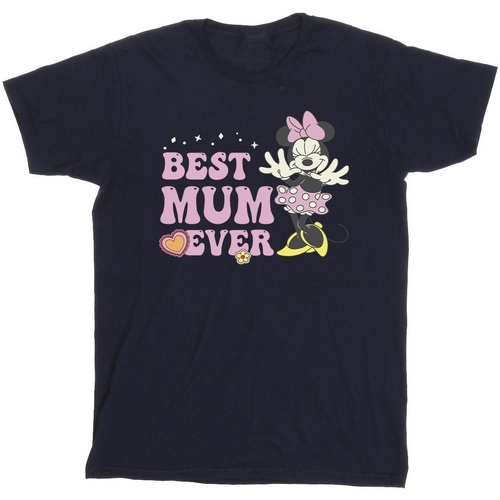 textil Niño Camisetas manga corta Disney Best Mum Ever Azul