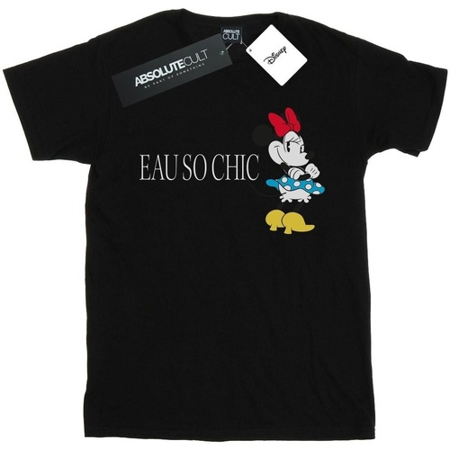 textil Niña Camisetas manga larga Disney Minnie Mouse Eau So Chic Negro