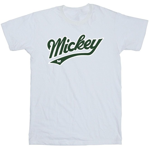 textil Niña Camisetas manga larga Disney Mickey Mouse Bold Blanco