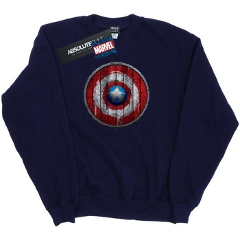 textil Niña Sudaderas Marvel Captain America Wooden Shield Azul