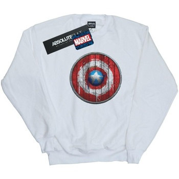textil Niña Sudaderas Marvel Captain America Wooden Shield Blanco
