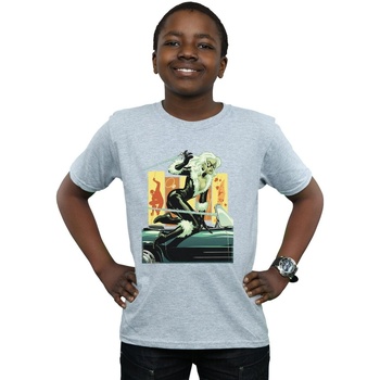 textil Niño Camisetas manga corta Marvel Black Cat Car Gris