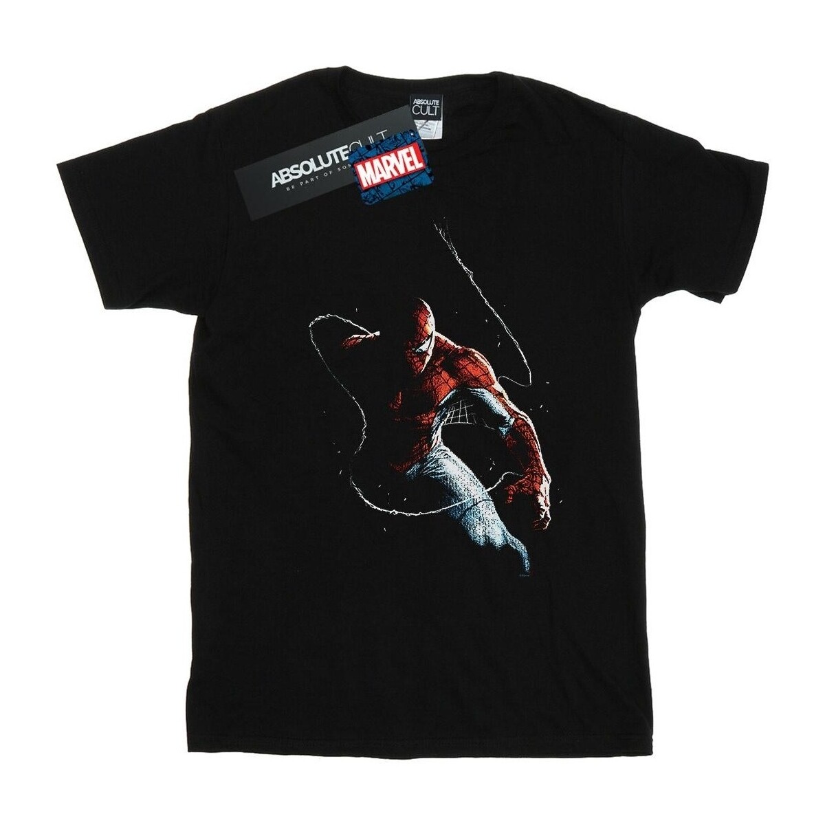 textil Niño Camisetas manga corta Marvel Spider-Man Painting Negro