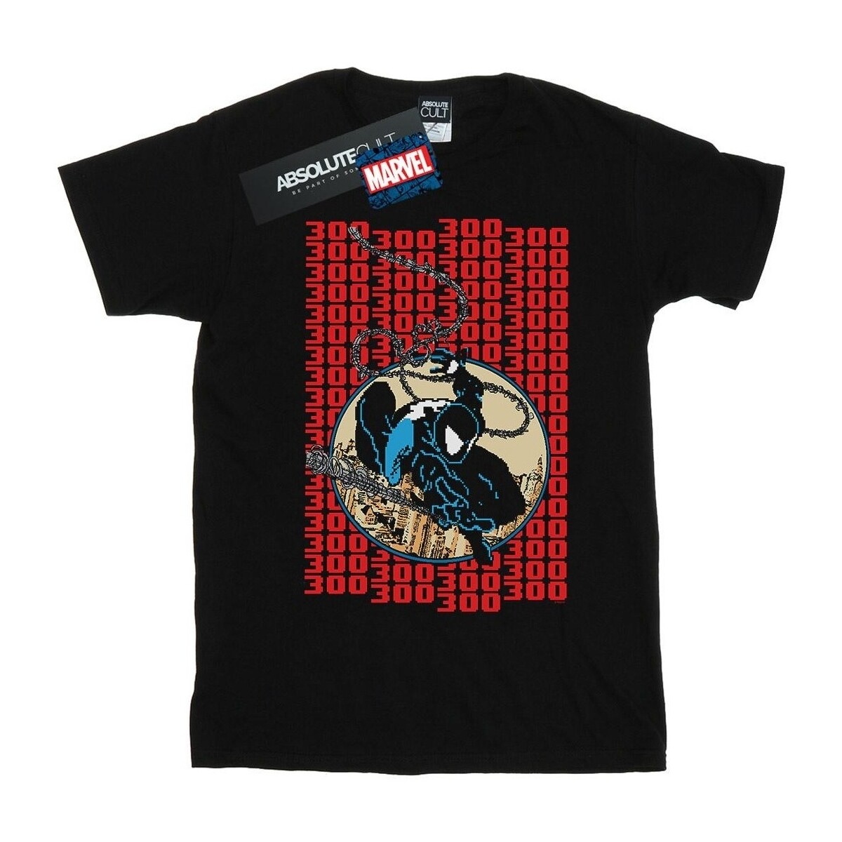 textil Niño Camisetas manga corta Marvel Spider-Man Pixelated Cover Negro