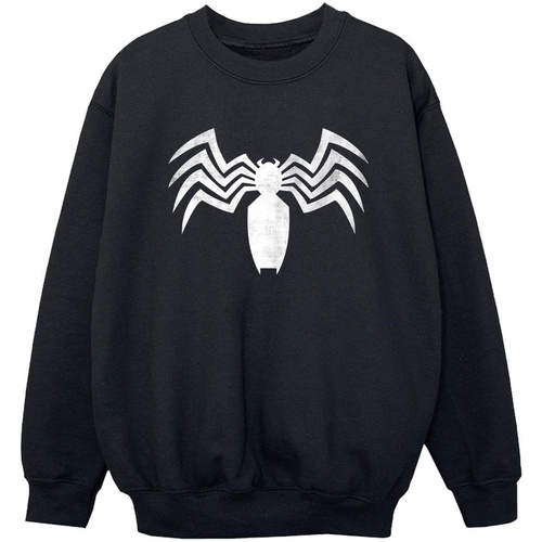 textil Niño Sudaderas Marvel Venom Spider Logo Emblem Negro