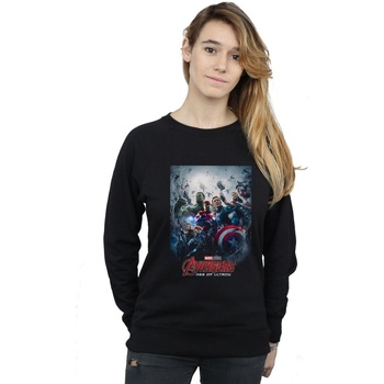 textil Mujer Sudaderas Marvel Studios Avengers Age Of Ultron Poster Negro