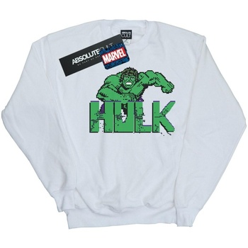 textil Niña Sudaderas Marvel Hulk Pixelated Blanco