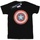 textil Niño Camisetas manga corta Marvel Captain America Sketched Shield Negro