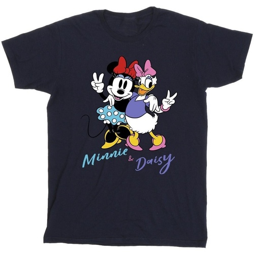 textil Niña Camisetas manga larga Disney Minnie Mouse And Daisy Azul