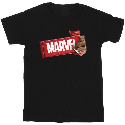 textil Niño Camisetas manga corta Avengers, The (Marvel) Marvel Chocolate Negro