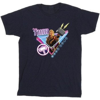 textil Niño Camisetas manga corta Marvel What If Party Thor Alt Azul