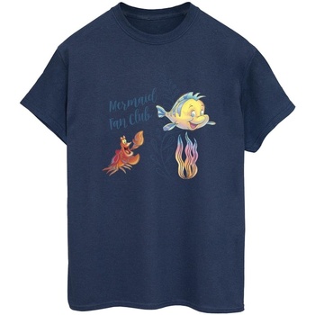 textil Mujer Camisetas manga larga Disney The Little Mermaid Club Azul