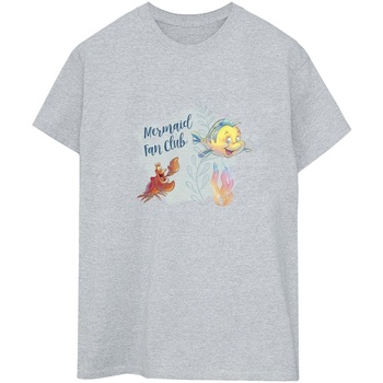 textil Mujer Camisetas manga larga Disney The Little Mermaid Club Gris