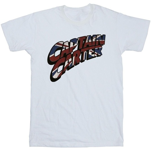 textil Niño Camisetas manga corta Marvel What If Captain Carter Blanco