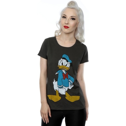 textil Mujer Camisetas manga larga Disney Donald Duck Angry Multicolor