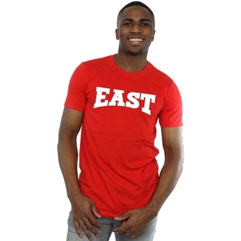 textil Hombre Camisetas manga larga Disney High School Musical The Musical East High Rojo