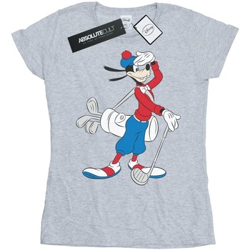 textil Mujer Camisetas manga larga Disney Goofy Golf Gris