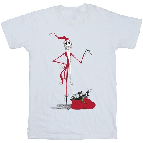 textil Niño Tops y Camisetas Nightmare Before Christmas Christmas Presents Blanco