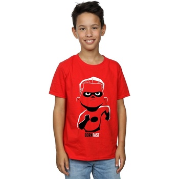 textil Niño Camisetas manga corta Disney Incredibles 2 Incredible Son Rojo