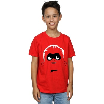 textil Niño Camisetas manga corta Disney Incredibles 2 Dash Face Rojo