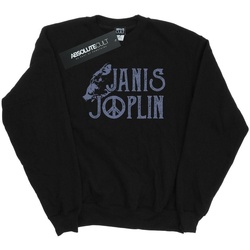 textil Niño Sudaderas Janis Joplin Type Logo Negro