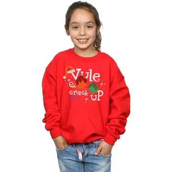textil Niña Sudaderas National Lampoon´s Christmas Va Yule Crack Up Rojo