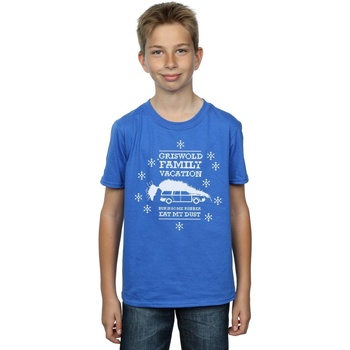textil Niño Camisetas manga corta National Lampoon´s Christmas Va Eat My Dust Azul