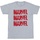 textil Niña Camisetas manga larga Marvel Red Spray Logos Gris