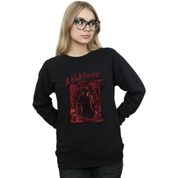 textil Mujer Sudaderas A Nightmare On Elm Street Freddy Silhouette Negro