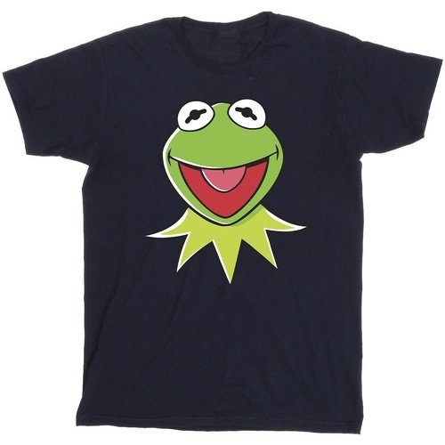 textil Niña Camisetas manga larga Disney Muppets Kermit Head Azul