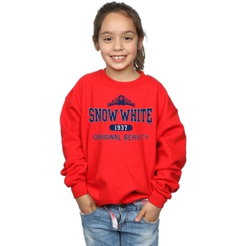 textil Niña Sudaderas Disney Princess Snow White Original Beauty Collegiate Rojo