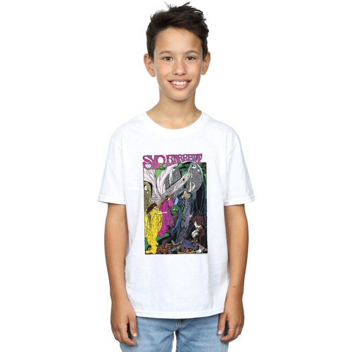 textil Niño Camisetas manga corta Syd Barrett Fairies Poster Blanco