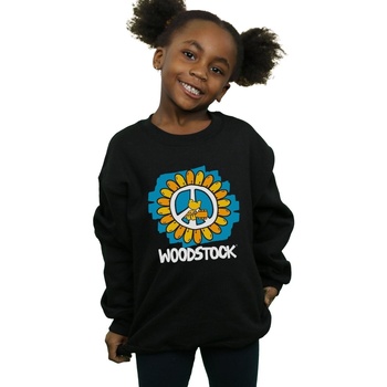 textil Niña Sudaderas Woodstock  Negro