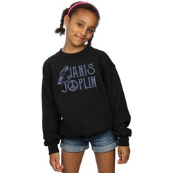 textil Niña Sudaderas Janis Joplin Type Logo Negro