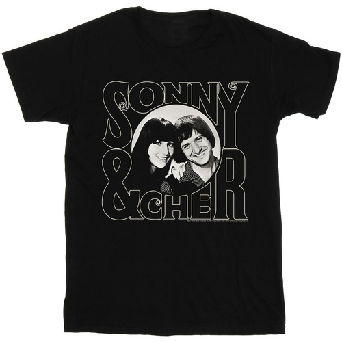 textil Niño Tops y Camisetas Sonny & Cher Circle Photo Negro